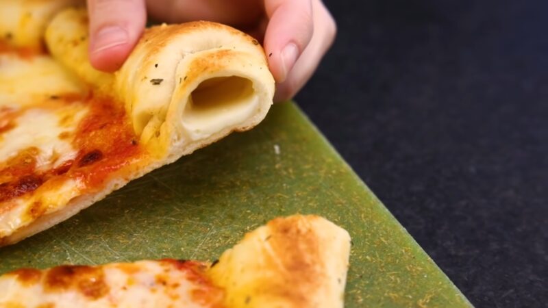 Edge of Stuffed Crust Pizza