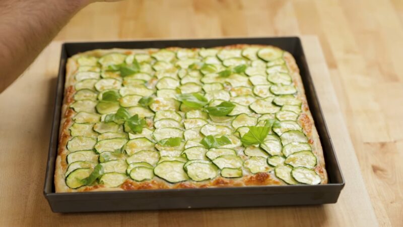Zucchini and Yellow Squash for Pizza