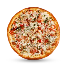 pizza with mozzarella