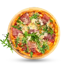 pizza with prosciutto